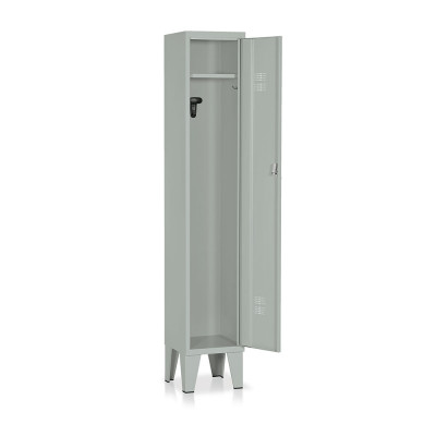 Locker 1 compartment mm. 315Lx330Dx1800H. Grey.
