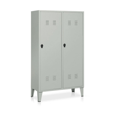 Spogliatoio 2 posti mm 1000x500. Grigio