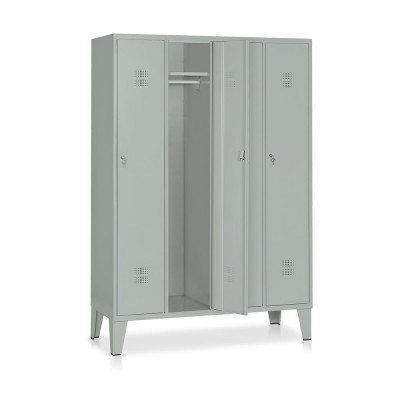 Spogliatoio 4 posti mm 1200x500. Grigio
