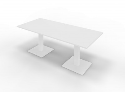 Tavolo mm 2400x1000x745h. Bianco
